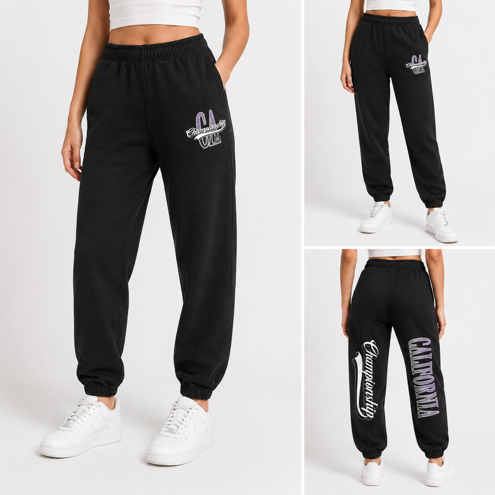Hollister California Women’s XS Black‎ Ultra High Rise Jogger Sweatpants NWT